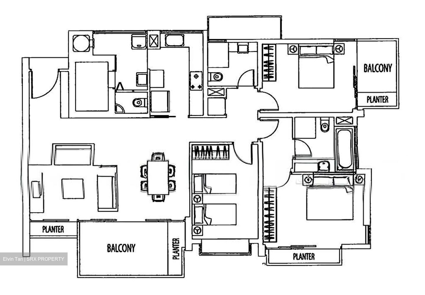 RiverGate (D9), Apartment #585898391
